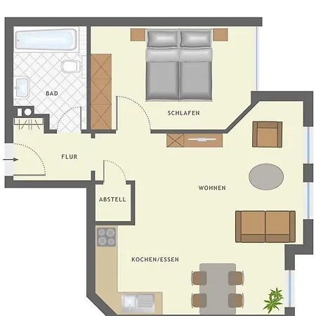 شقة Haus Am Kurpark